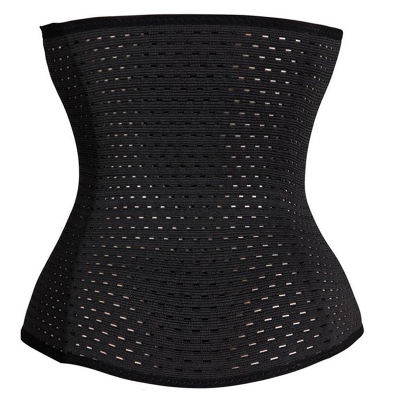 Women Waist Trainer Body Shapers Slimming Belt Modeling S Steel Boned Postpartum Highly Elastic Breathable Abdomen Shaping