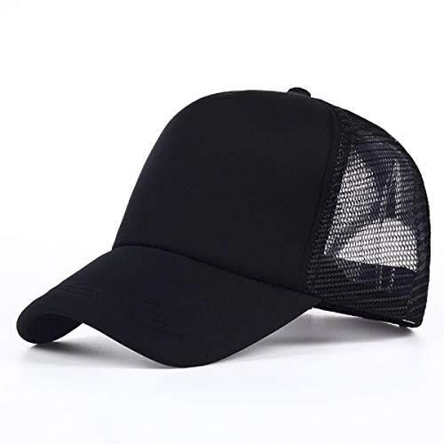 Black Half Foam Net Fashionable Styles Cap For Men