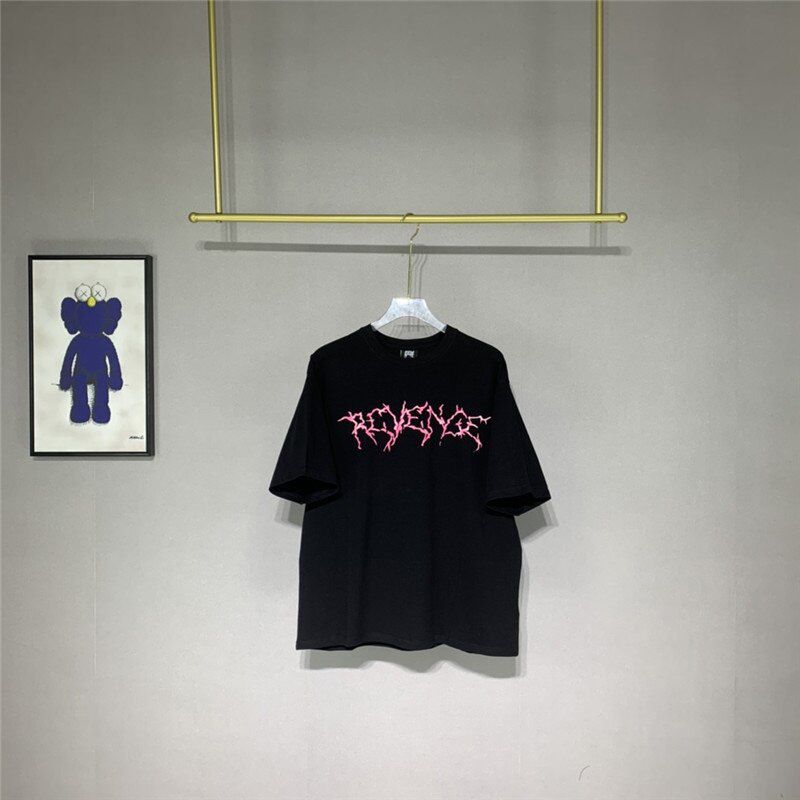 XXXtentacion Revenge High street diamond T Shirts Men Women 1:1 Best Quality washing water Top Tees T-shirt