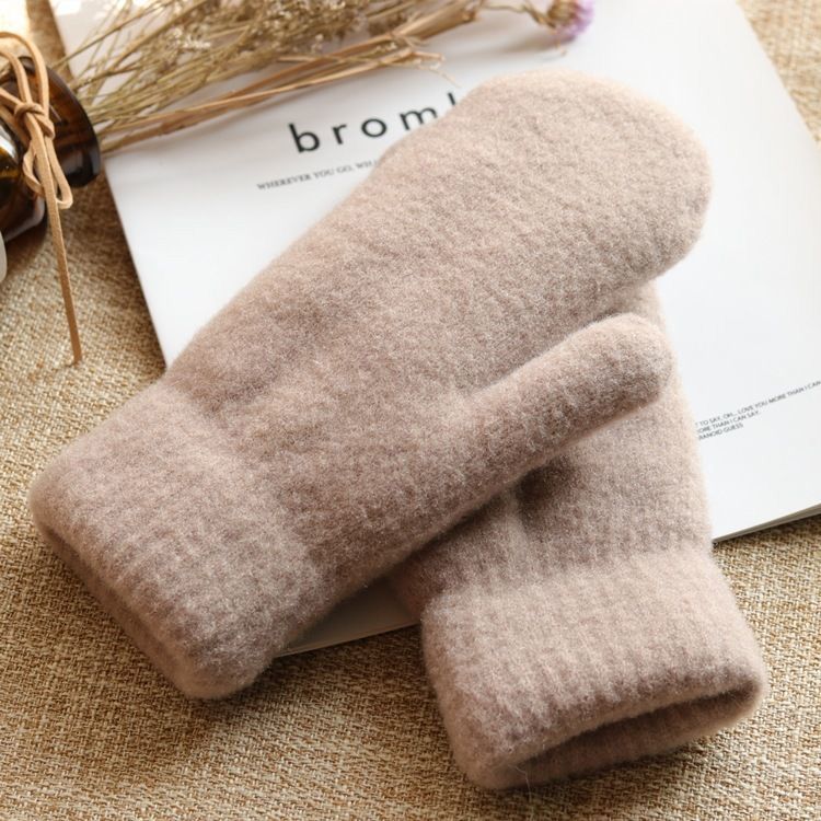 Gloves Women Popular Solid Leisure Fashion All-match Daily Minimalist Korean Version  Students Harajuku Streetwear