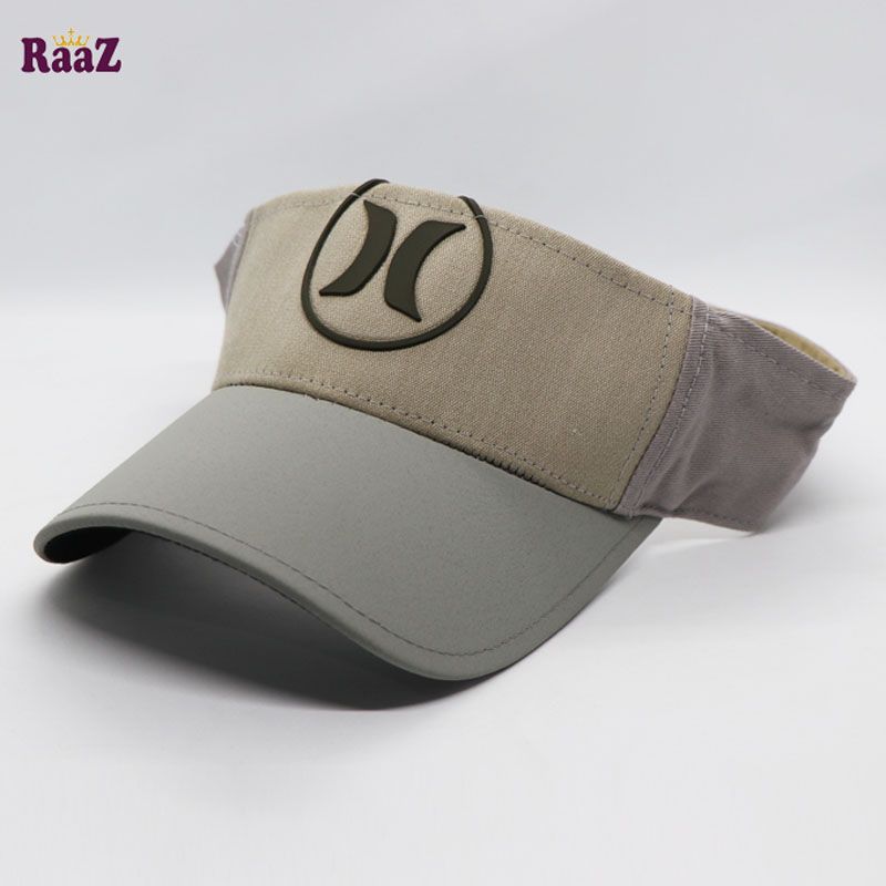 Soft Green Off White Hurley Logo Unisex Adjustable Sun Visor Golf Cap