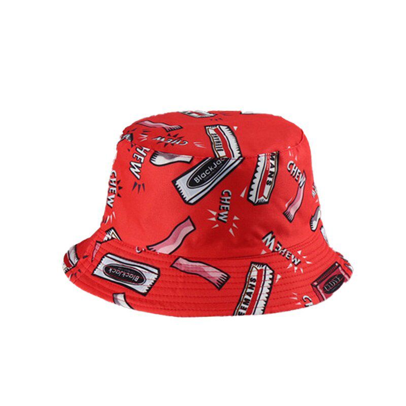 2020 Summer Bucket Hats Women Men's Panama Hat Double-sided Fishing Hat Fisherman for Boys/Girls Bob Femme Gorro MZ005