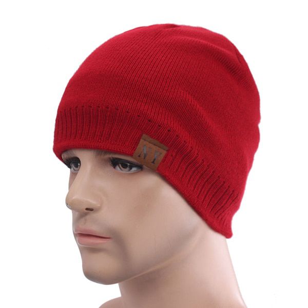 Men's Winter Knitted Hat Women Hats For Men Skullies Beanies Skull cap Gorras Bonnet Sport Warm Thick Male Beanie Winter Hat Cap