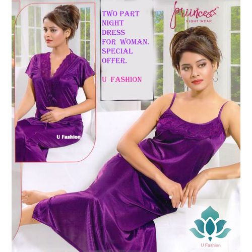 ভিতরের + গৌওন<li> রঙ: ছবি হিসাবে একই</li><li> মূল দেশ: ভারত</li><li> আকার: বিনামূল্যে আকার</li><li> নরম এবং পরিধান করতে আরামদায়ক।</li> - Night Dress For Women - Night Dress For Women - Night Dress For Women - Night Dress For Women