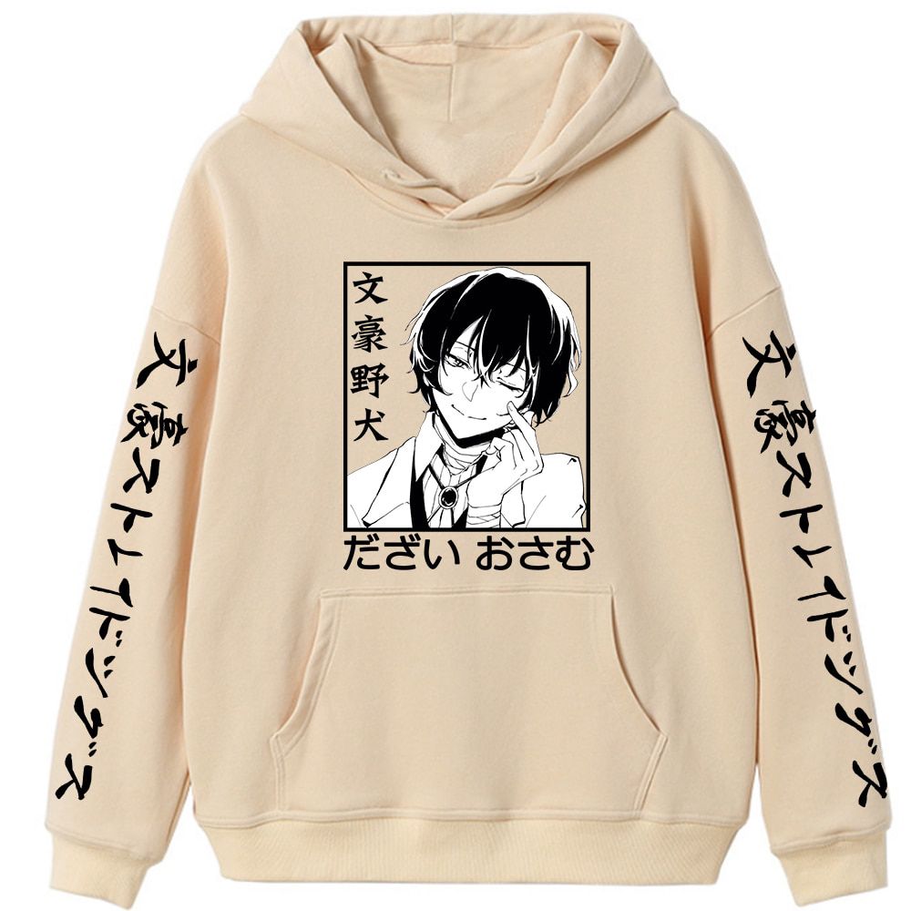 Anime Bungo Stray s Dazai Osamu Spring and Autumn Sweatshirt for Woman/man