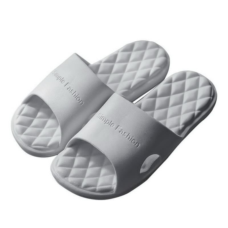 Flatform House Slippers Men Women Soft Slides Non-slip Bathroom Footwear Boys Girls Lovers Flip Flops Summer Beach Sandals