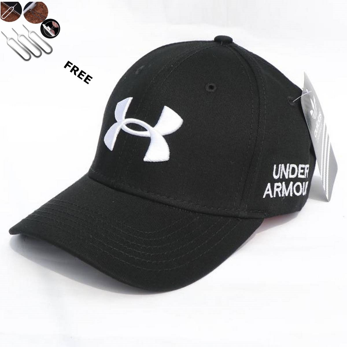 Under Armour White Embroidery Logo Baseball Cap