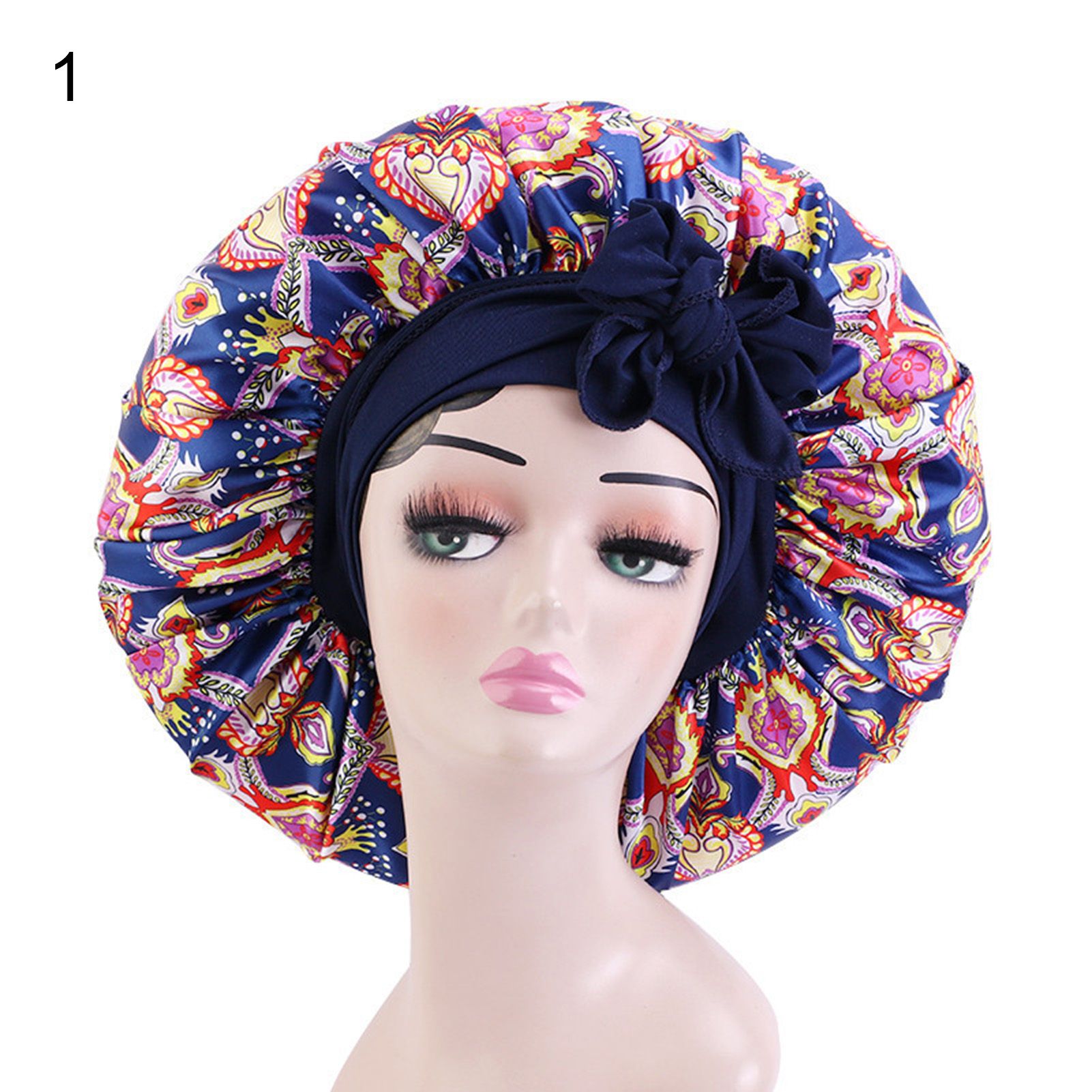 Sleep Hat Delicate Design Unique Print Night Sleeping Cap