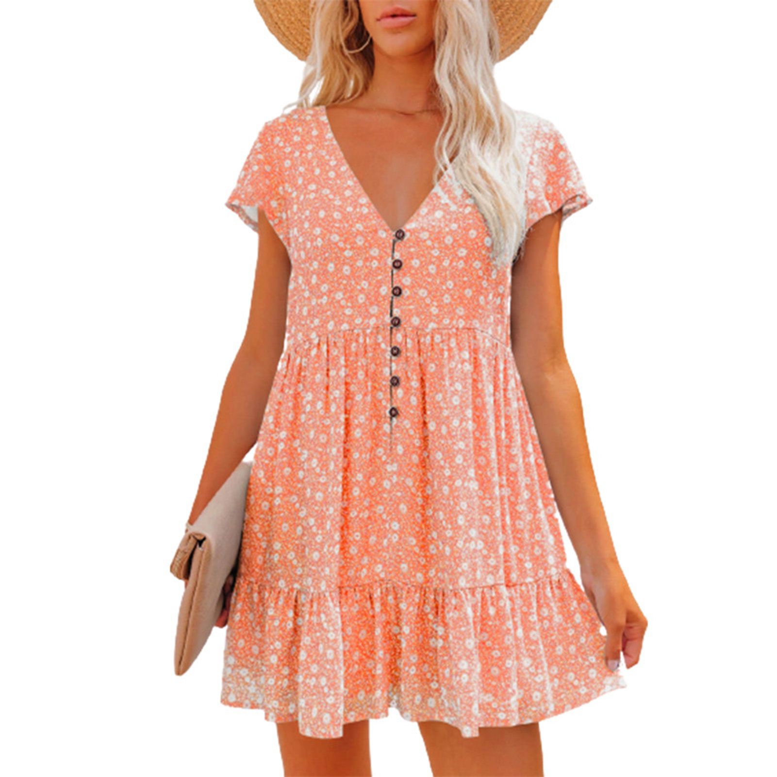 Women Dress Loose Loose-fitting Elegantni Dress