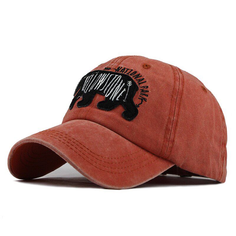 [FLB] Cotton Cap Women Embroidery Bear Cap Snapback Hat For Casquette Homme Gorras Bone Cap For Women F602