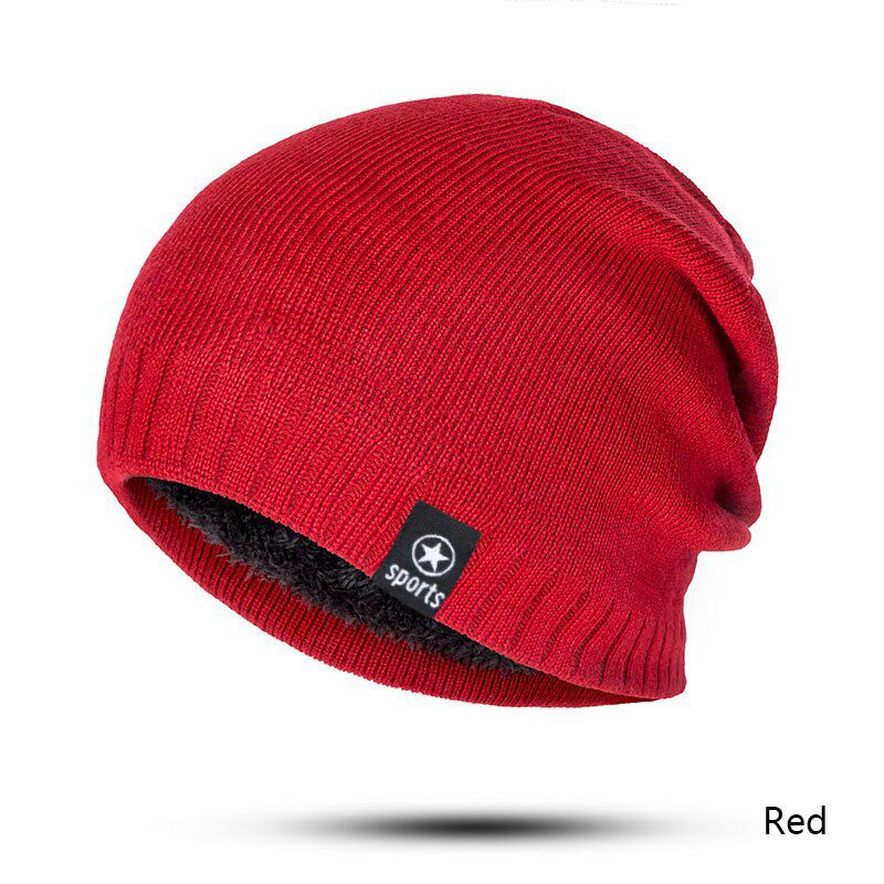 Uni Hats Knitted Acrylic Winter Beanies for Men's Winter Breathable Hats Women Warm Solid Thick Hat Beanies gorras drops