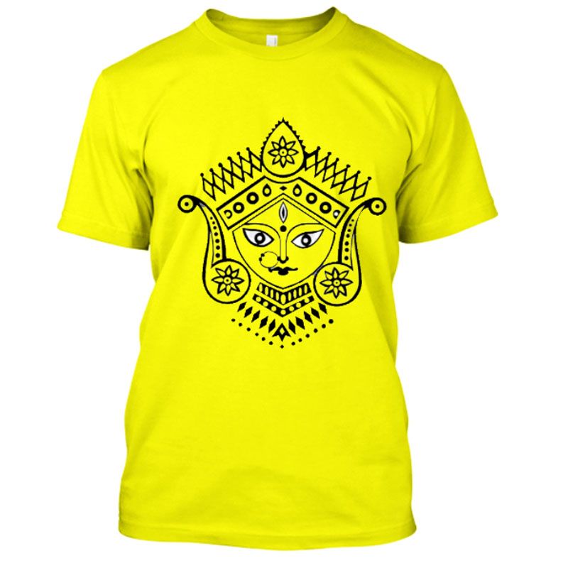 Durga face design t shirt for summer collection
