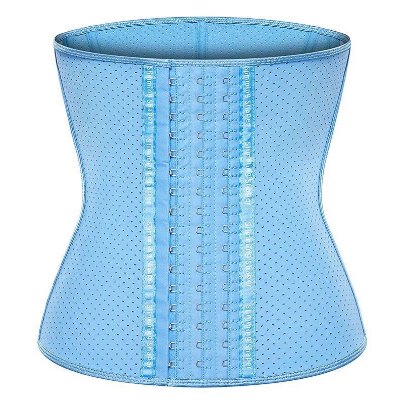 Fitness Belt women Body Shaper latex Waist Trainer Trimmer Corset Waist Cincher Wrap Workout Shapewear Slimming sheath belly