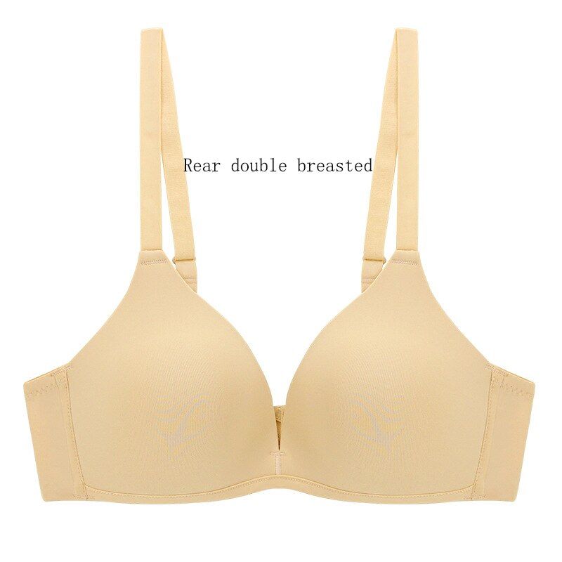 PAERLAN  backless seamless bra female underwear invisible bra push high without steel ring underwear