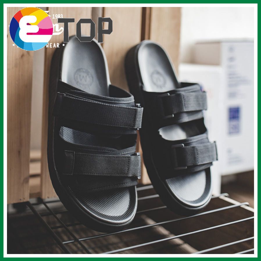 2021 summer new slippers men outdoor beach sandals men's shoes Korean version trend personality fashion boyfriend wear sandals