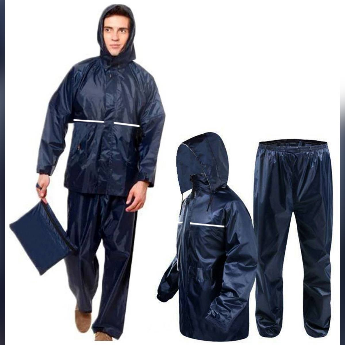 Rain coat Waterproof Men/Women -Dark blue