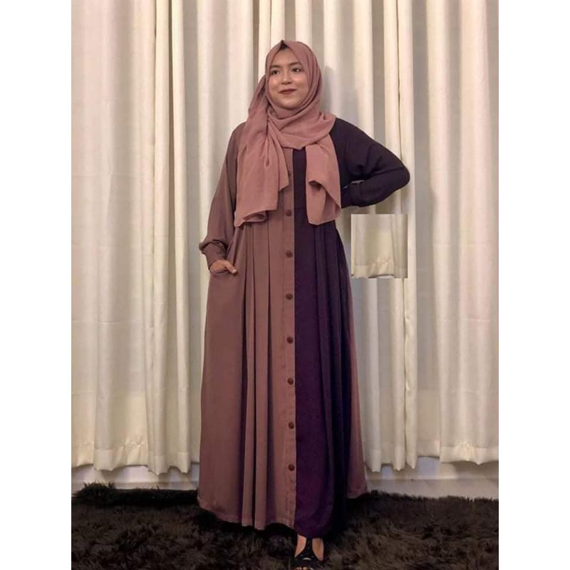 stylish borka 2colour muslim wear
