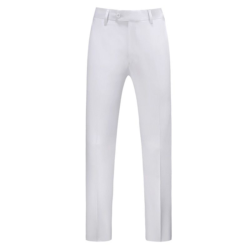 Classical Suit Pants Men Many Colors Slim Fit Straight Trousers Male Formal Business Work Uniform Big Size Bottoms