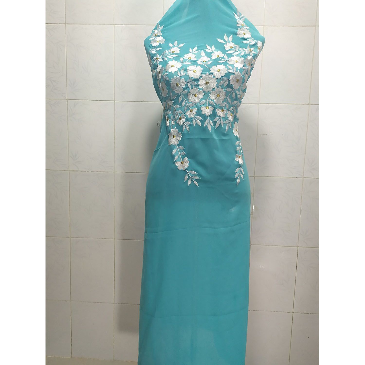 New Weightless Georgette Embroidery kamiz for Women ( One Pcs )