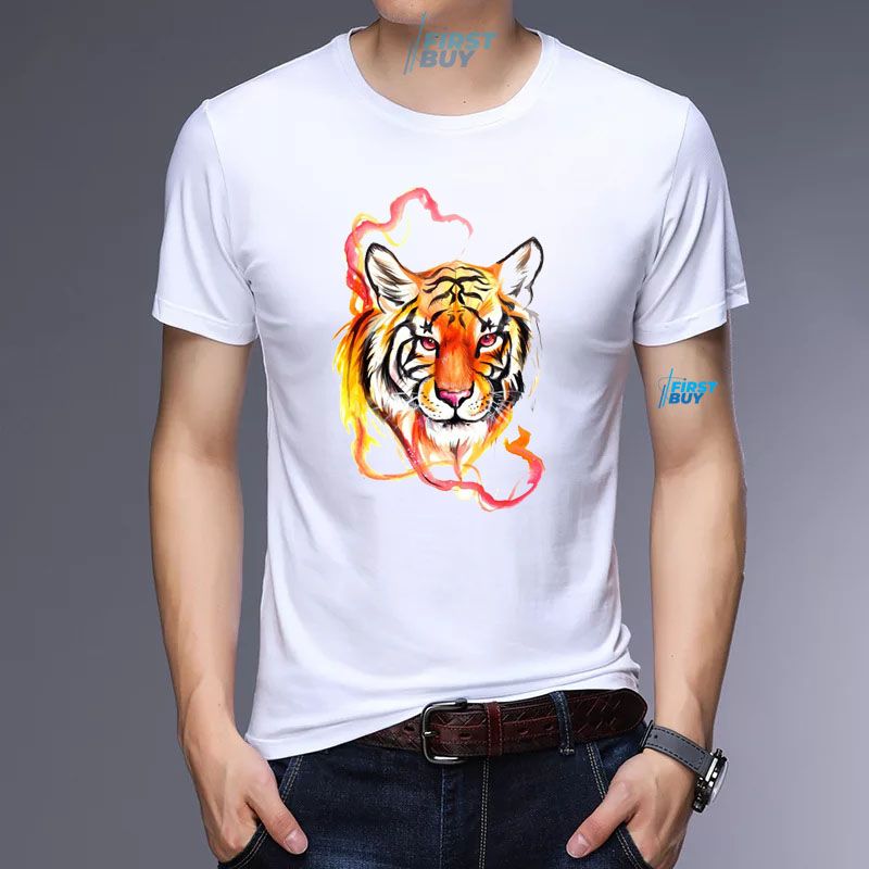 Short Sleeve Round Neck Stylish Tshirts Uniform T Shirt Fashionable Tshirt - Genji