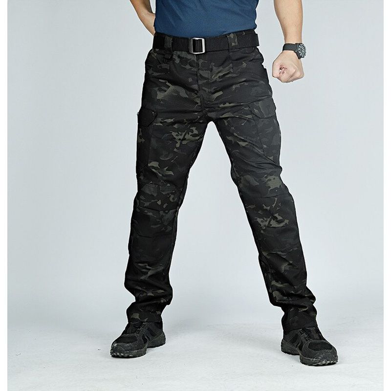 Men Waterproof   Pants   Clothing Multi ckets Breathable Jogg