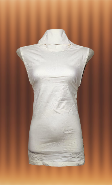 Ladies High Neck sleeveless top's (Viscose Fabrice) - T Shirt For Women