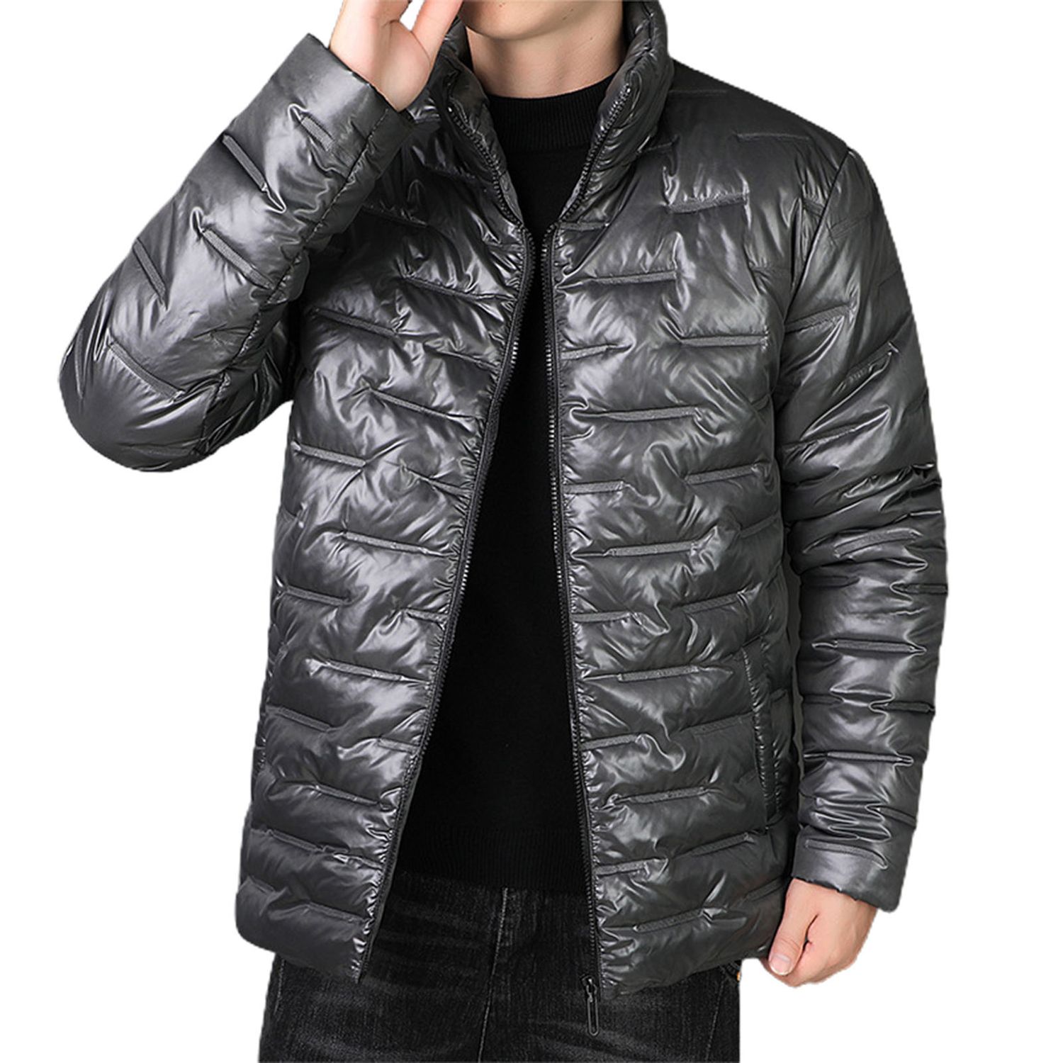 Jacket Cardigan Casual Male Winter Coat