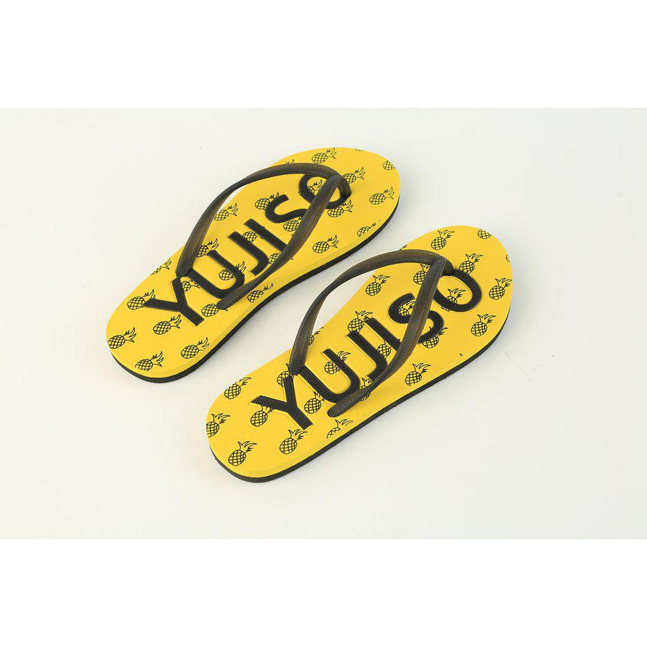 Pineapple Print Slipper Women Herringbone Slipper Comfortable Home Non-slip