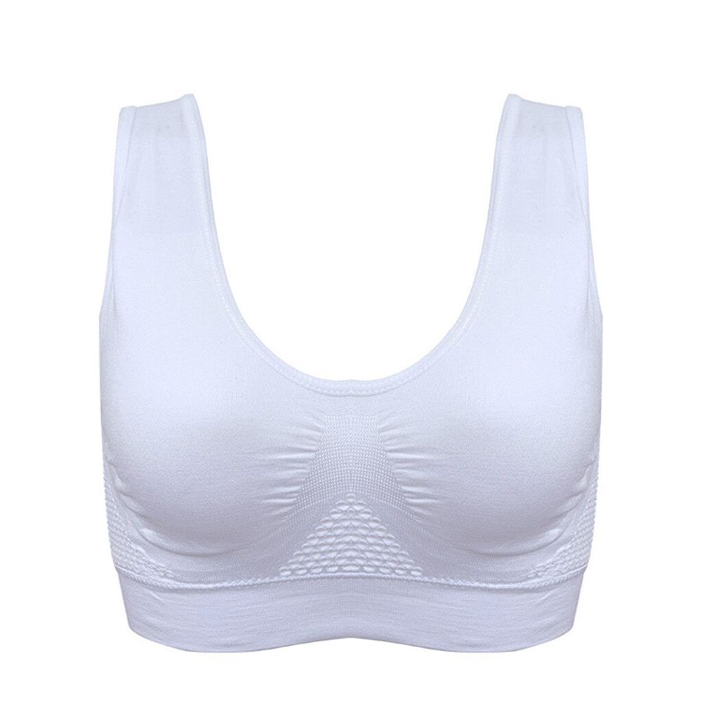 Fashion Women Air Permeable Cooling Summer Sport Yoga Wireless Bra