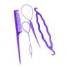 4 Pcs/Set Styling Clip Bun Maker Hair Design Twist Braid Ponytail Tool cessory