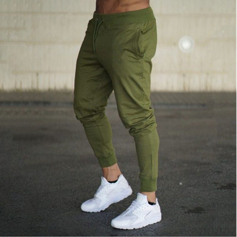 Newest Mens Sweatpants Autumn Winter Man Gyms Fitness Bodybuilding Joggers Workout Trousers Men Casual Cotton Pencil Pants