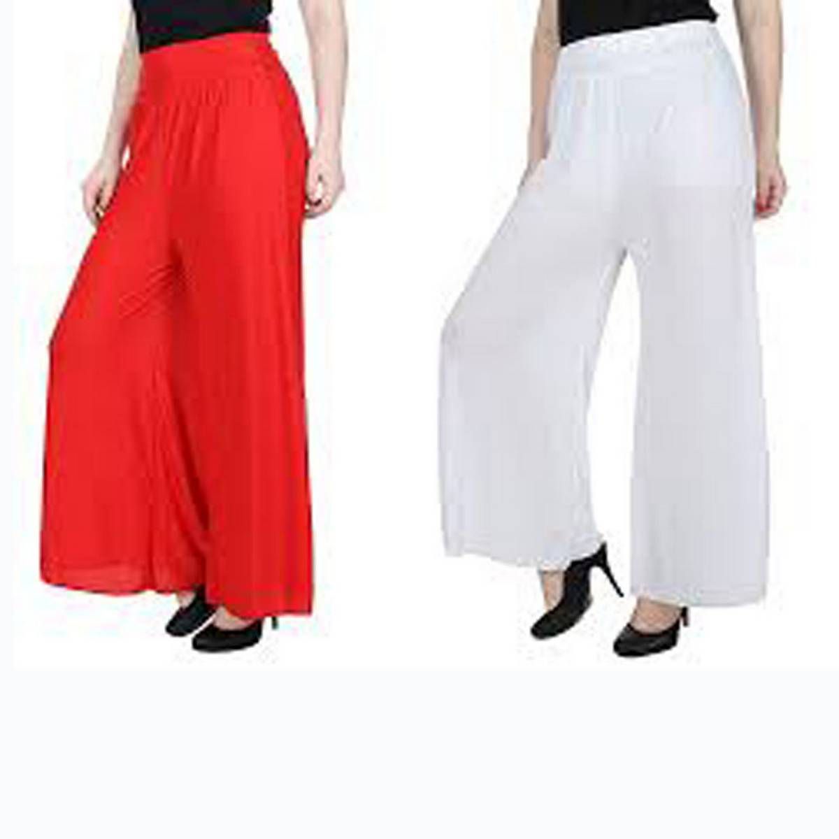 Linen Plazo- Best Quality For Women_2 Pcs plazo