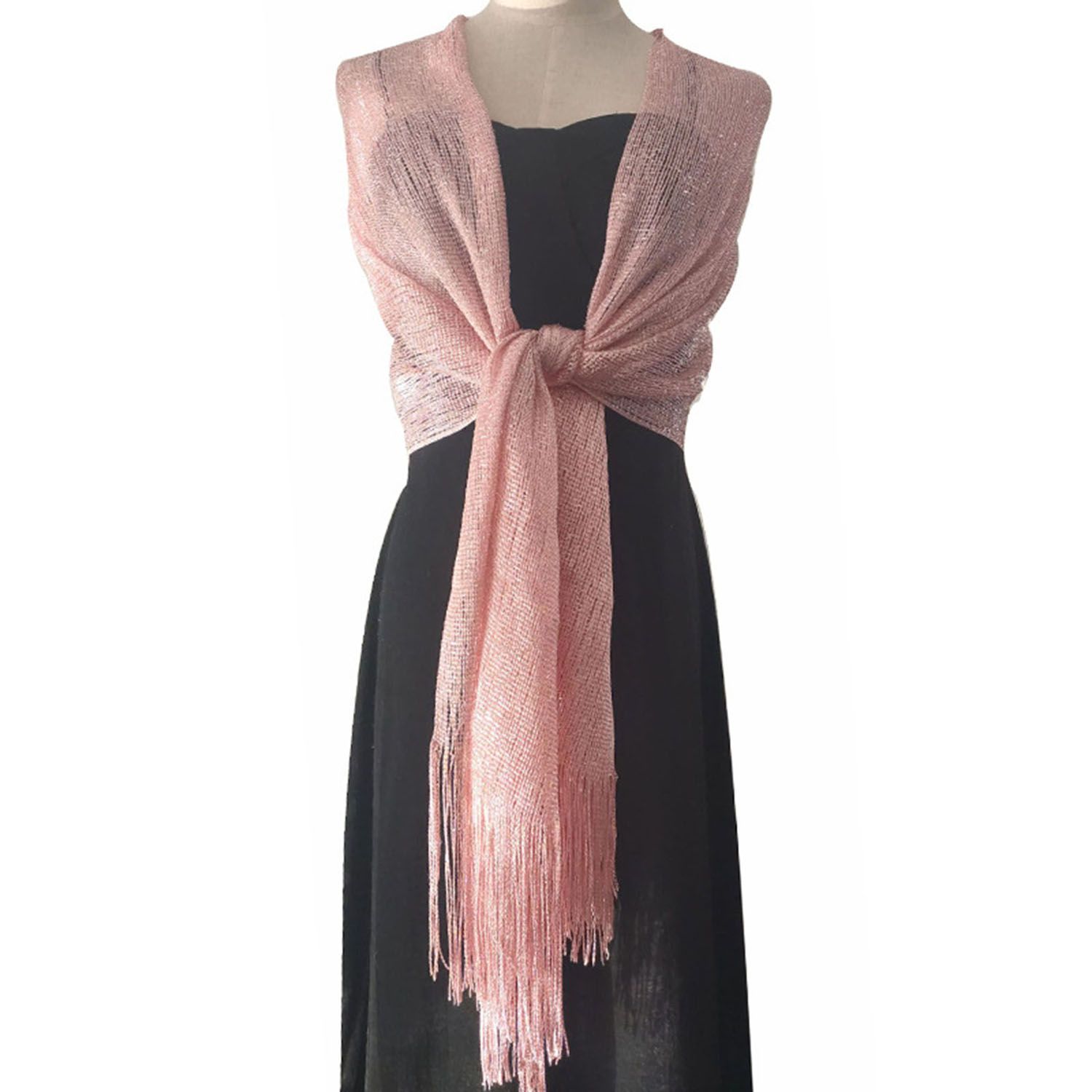 Evening Shawl Breathable See-through Design Bride Shawl