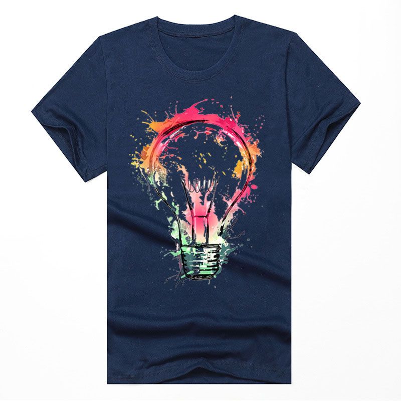 Cotton Short Sleeve T-Shirt For Man