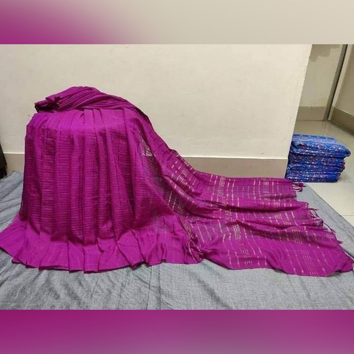 Jhum Sarees For Women Parple