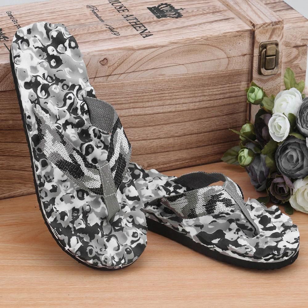 Rainny Men Summer Camouflage Flip Flops Shoes Sandals Slipper indoor & outdoor
