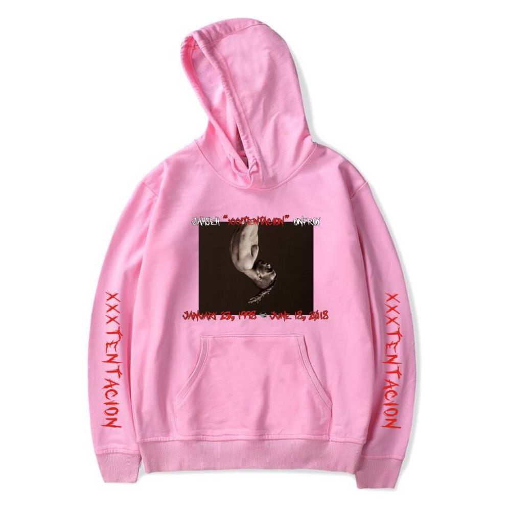 Newest Fashion xxxtentacion Hoodie Sweatshirt Rip xxxtentacion  Hop Rapper Hoodies Jahseh Dwayne Onfroy revenge Man Clothing