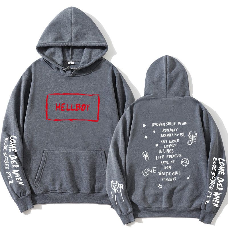 Lil Peep Hoodies Love men Sweatshirts Hooded Pullover Hoody Men /Women sudaderas cry baby  hop Streetwear Fashion Hoodie Male
