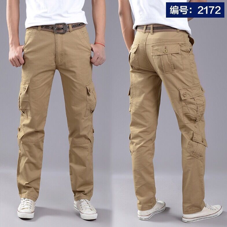 Side Zipper Pockets Cargo Harem Joggers Pants Men Tactical Casual Harajuku Streetwear Sweatpant Trousers Male Pants baggy