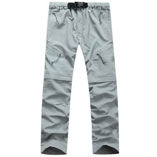 LOMAIYI Multifunction Cargo Pants Men Summer Ultra Thin Men's Cargo Trousers Male Khaki/Black Quick Dry Zip-Off Pants Man AM001