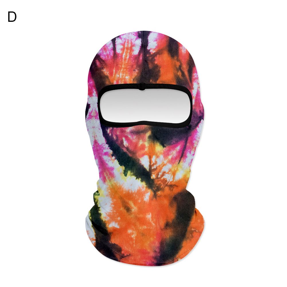 3D Printing Dust Proof Full Face Cover Milk Silk Neck Gaiter Cycling Balaclava