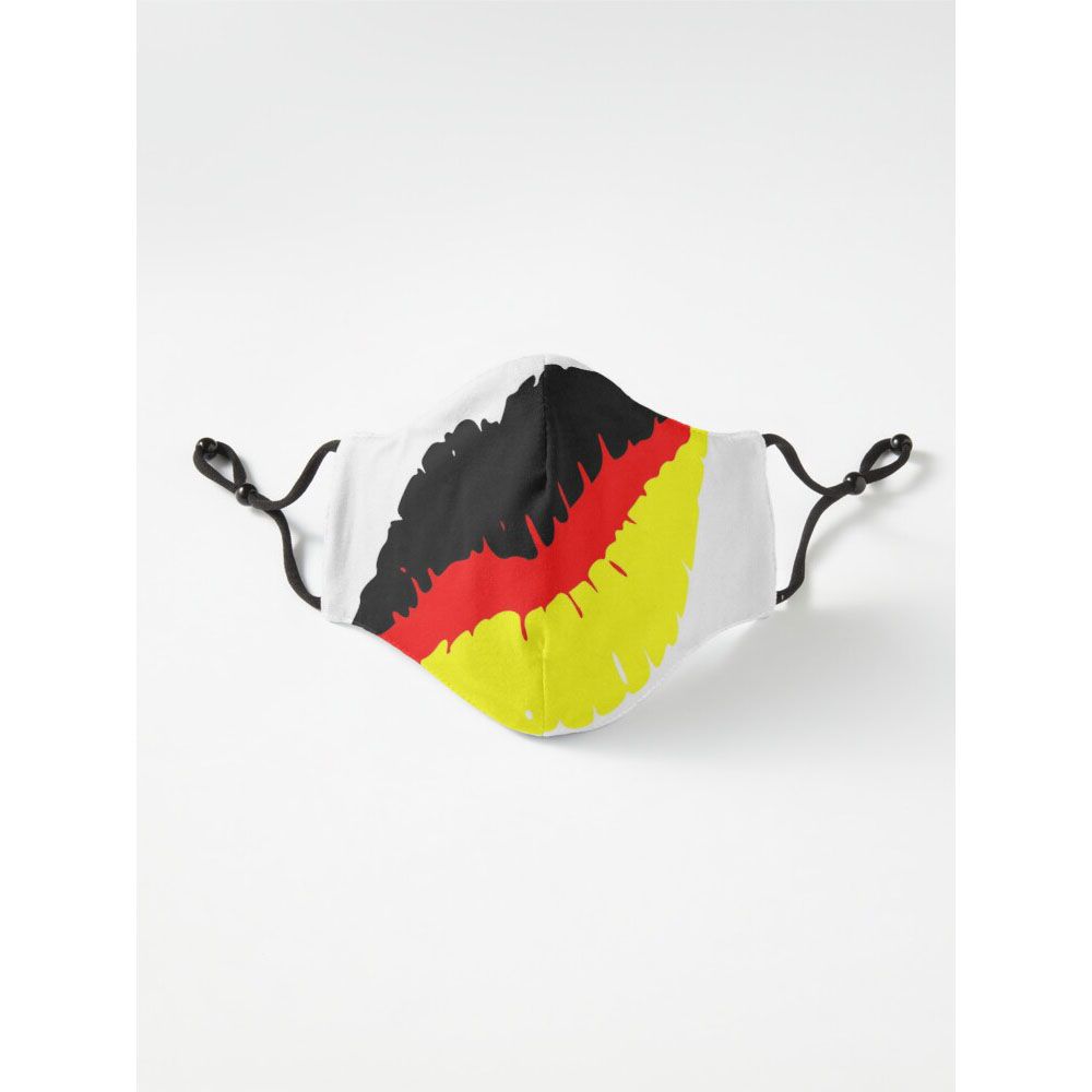 Germany Football 6 Layers Club FIFA Team Party Six Layer Face Mask For Men And Women Gaming Mask With Adjustable Ear Loop And Digital Print Face Mask Graphics Print Anime Mask
