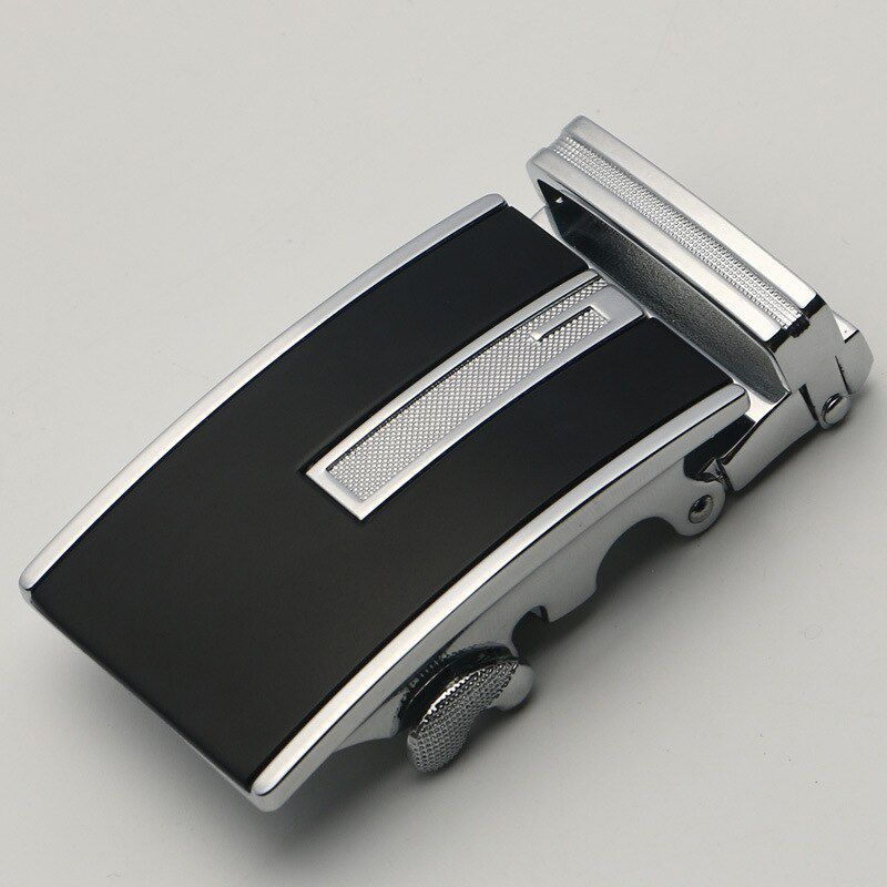 3.5cm Width Luxury Brand Designer Belt Buckle Luxury Quality Designer Mens Accessories Silver Belt Buckle