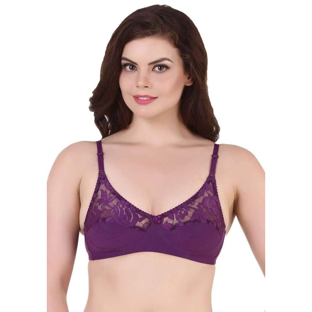 Kalyani DEEPALI HALF NET Full Coverage Bra For Women 34 Size