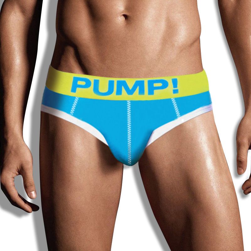 CMENIN PUMP 1Pcs Cotton Patchwork Breathable Underwear Men Jockstrap Briefs Mens Underpants Pouch 2021 New PU5107