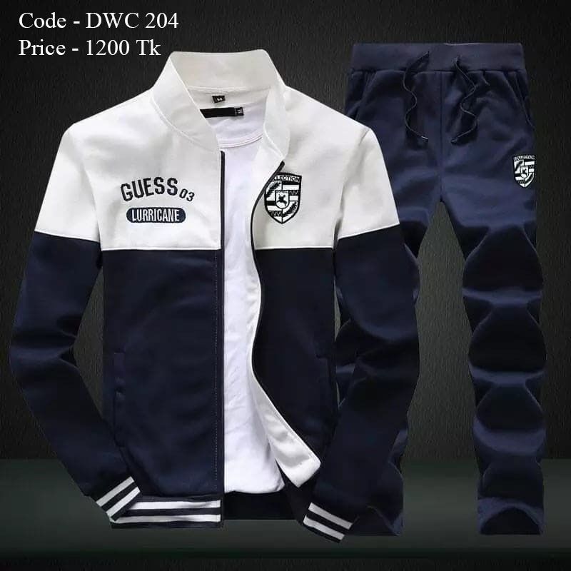 Comfortable & Stylish Fashionable  Casual Full Sleeve Winter Track Suit For Men
