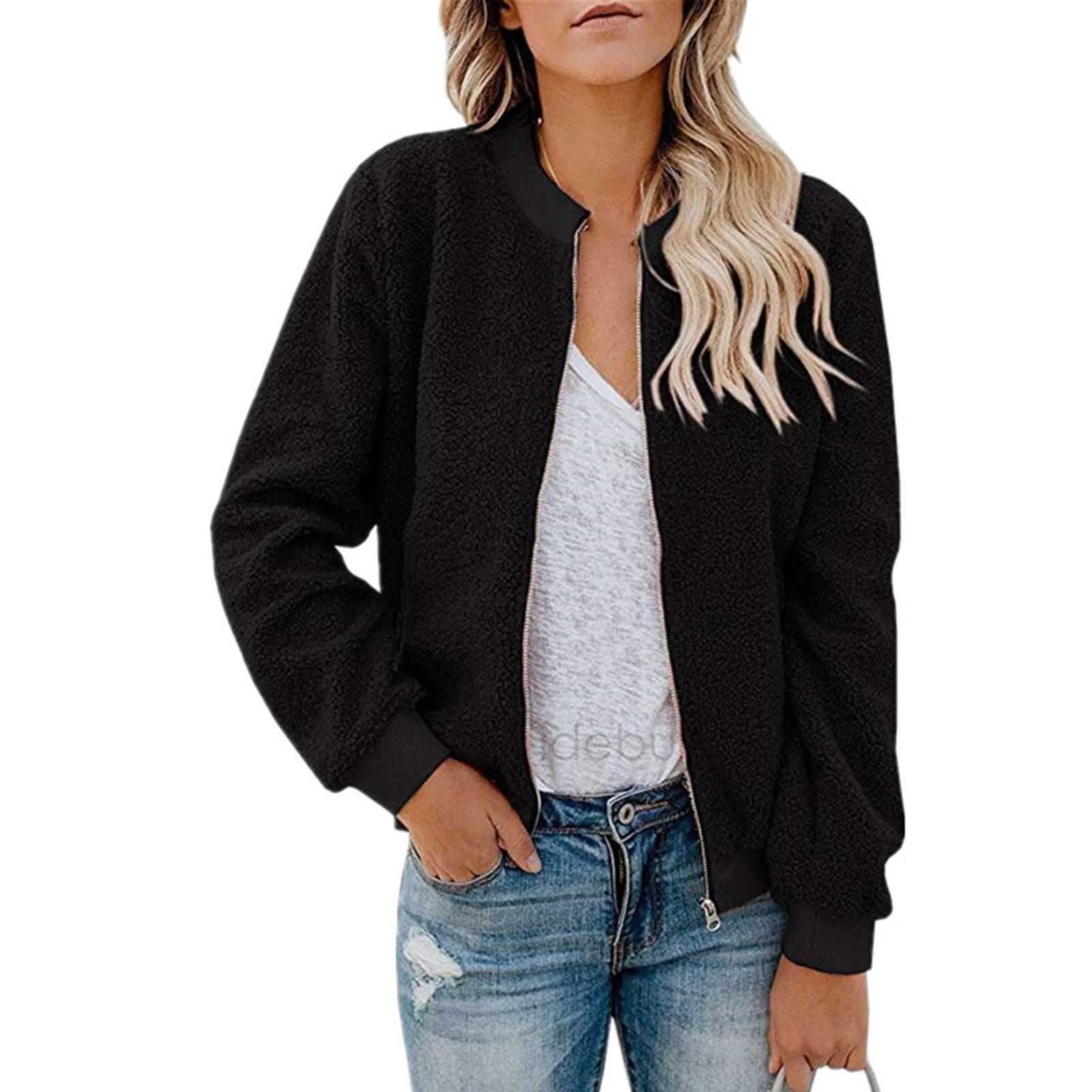 Coat Long Sleeve Warm Korean Style Coat