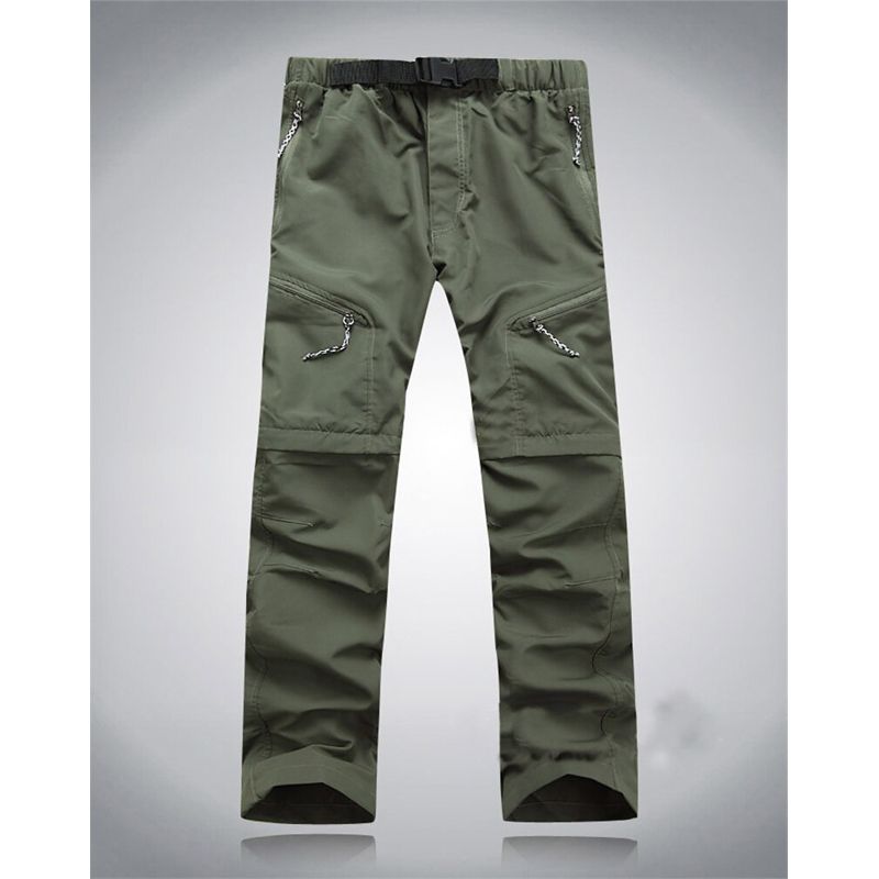 Quick Dry Detachable Hiking Pants Men Outdoor Sport Summer Mens Camping Trekking Climbing Trousers Breathable Fishing Shorts
