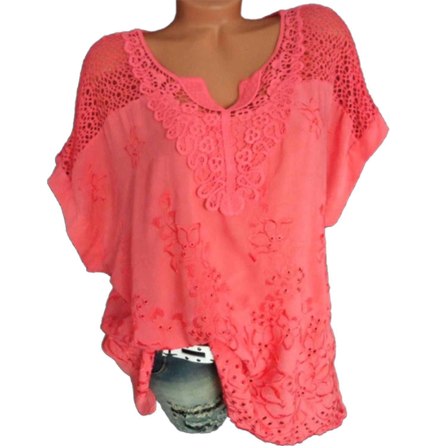 Shirt Loose Loose-fitting Pure Color Blouse
