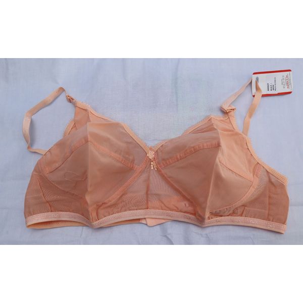 LikeMe Breezy Rubya Cotton Bra For Women & Girls Pink 34
